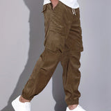 Rossi Roma | PANTALON CARGO EN CORDUROY