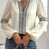 Jeffiner™ | Blouse en Dentelle Élégante