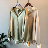 Fabiola™ | Blouse en Satin pour Femmes