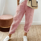 Leura™ | Pantalon Rayé Chic