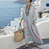 Robe Ample "Mia" Idéale pour un Look de Plage Chic
